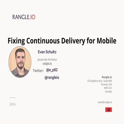 Fixing Continuous Delivery For Mobile