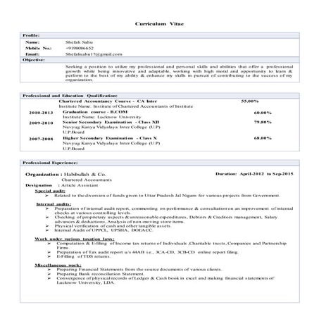 Vinay Resume | DOC