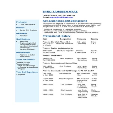 Sayed CV | PDF