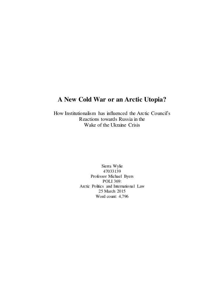 Term Paper final draft