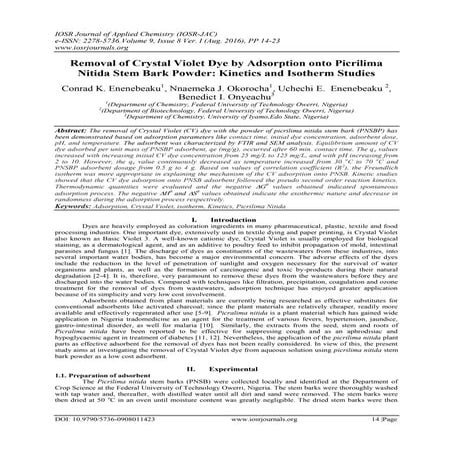 Onyeachu et al., 2016