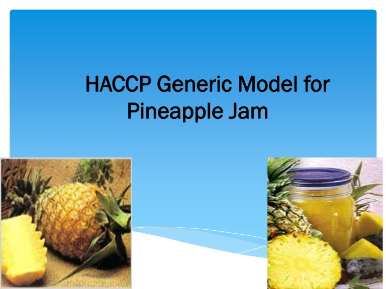 HACCP Manual for jam industry (2)