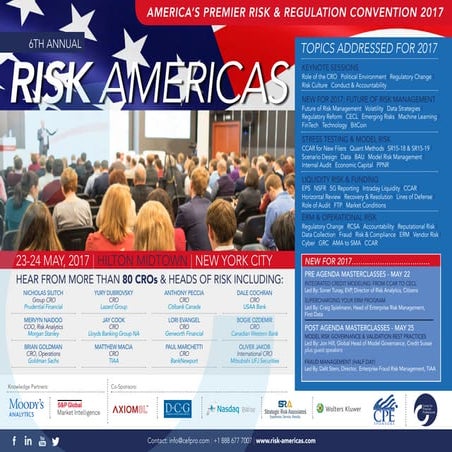 RISK AMERICAS FINAL BROCHURE | PDF