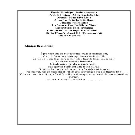 8 a amanda, edna e jaqueline