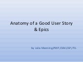 Anatomy of a Good User Story