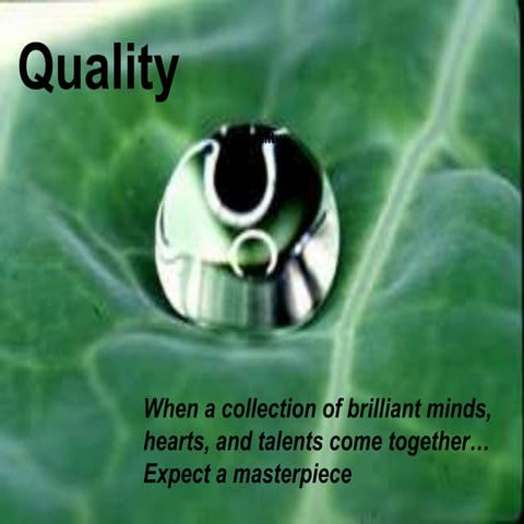 Quality | PPT