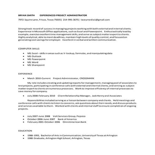 Vmk Resume 9-2016 | DOC