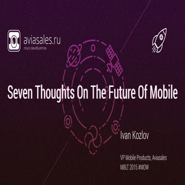 MBLT15: Ivan Kozlov, Aviasales