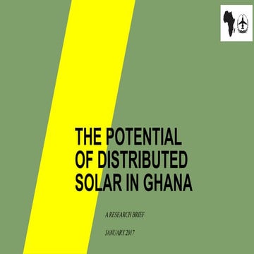 Sunpowerd - Distributed Solar in Ghana