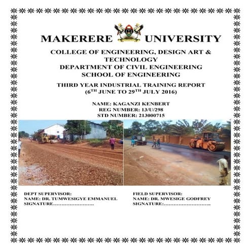 2016 internship report