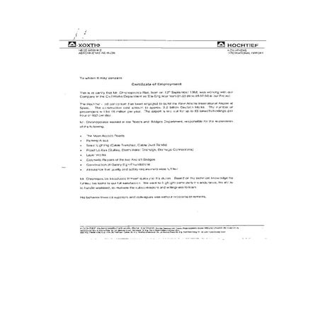 HOHTIF RECOMENDATIONS