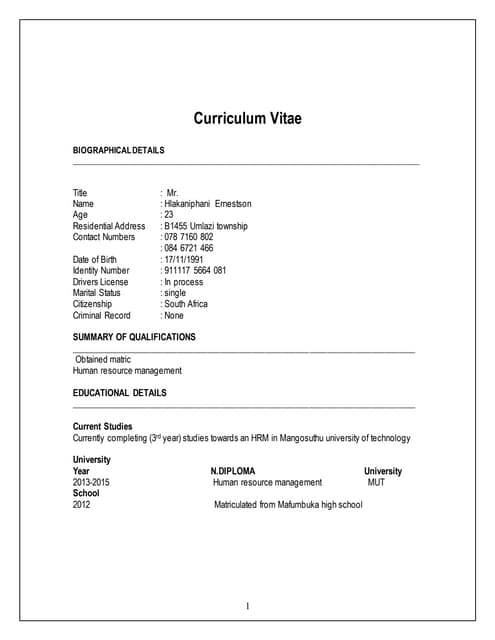 cv | PDF