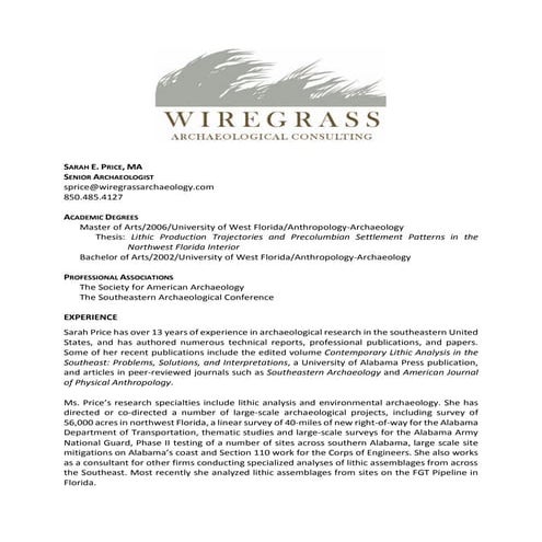 18 - Price CV for NFinFL April 2015