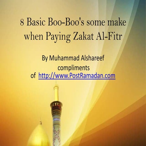 zakat mal Slideshare | PPTX