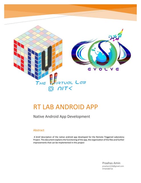 RT Lab Android Application