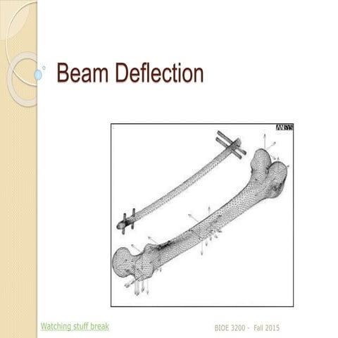 8 beam deflection
