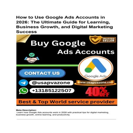 A Step‑by‑Step Guide to Buy, Google Ads Accounts in 2026.pdf