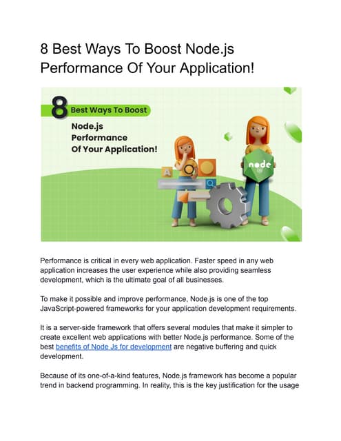 8 Best Ways To Boost Node.js Performance Of Your Application!.pdf