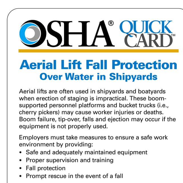 Osha Quick Card 452 PDF