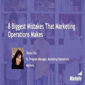 8 Biggest Mistakes Marketing Operations Makes and How to Avoid Them