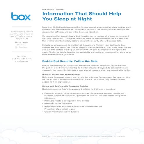 Box Security Whitepaper