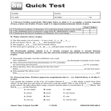 8 b smart_time_2_quick_test