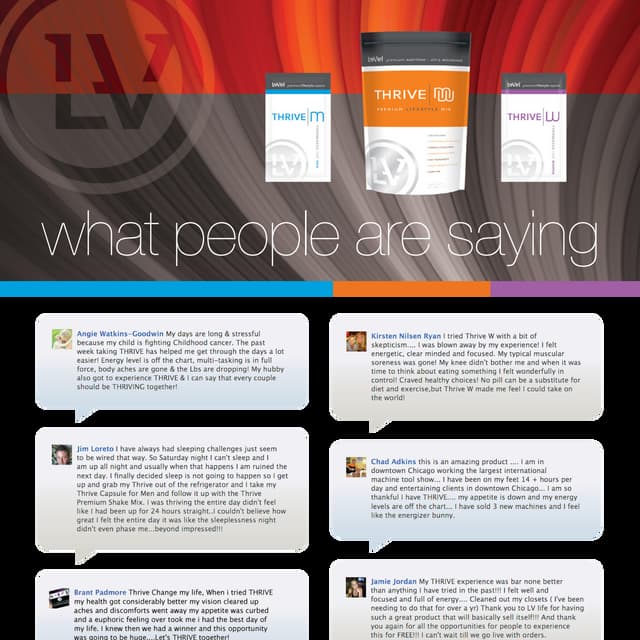 THRIVETestimonials