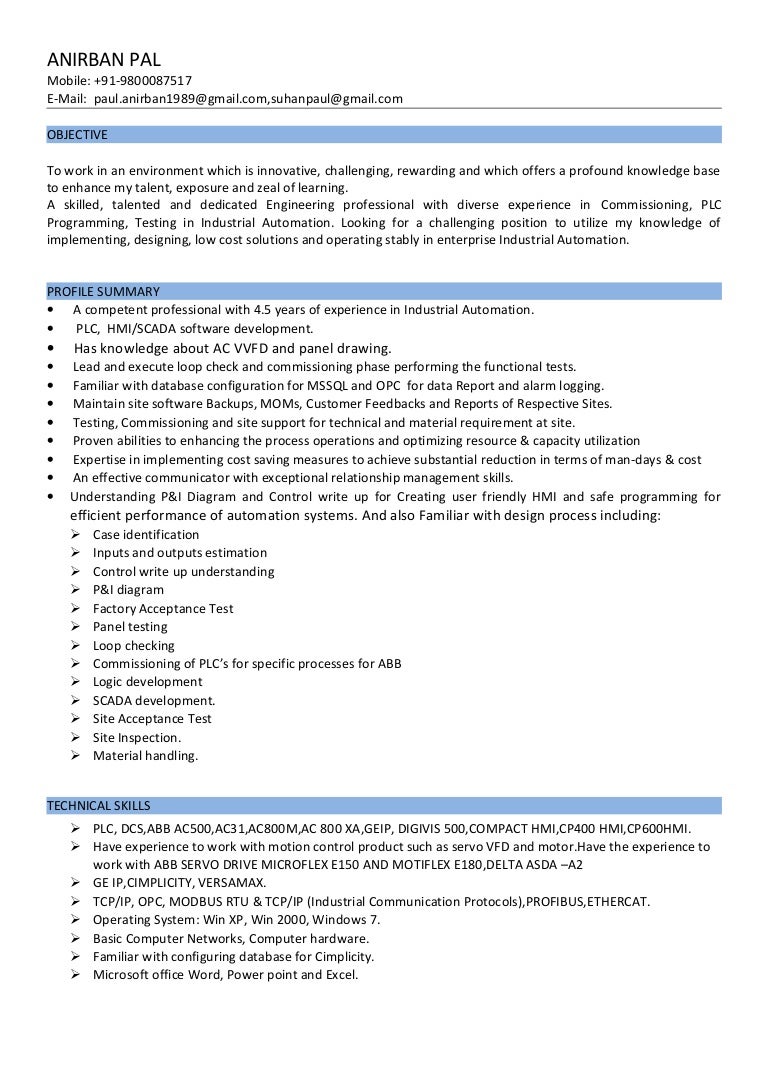 Anirban Pal Resume