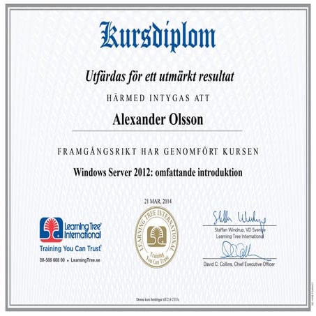 server2012_diploma | PDF