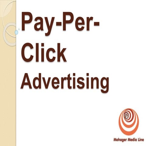 Pay-Per-Click Advertising