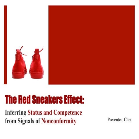 F-The Red Sneakers Effect | PDF