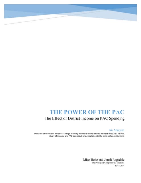 Power of the PAC