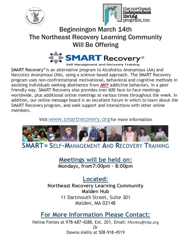 Smart Recovery Flyer
