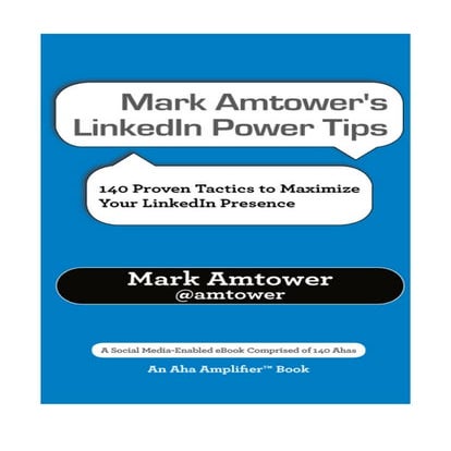 Amtower Linkedin Power Tips