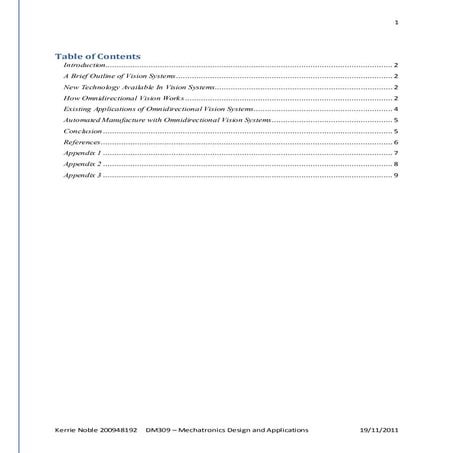 mechantronics - assignment 1