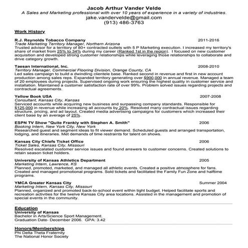donnasellarole resume 2017 | DOCX
