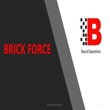 BRICK FORCE Consulting Services Pvt. Ltd. Corporate Profile_New FINAL