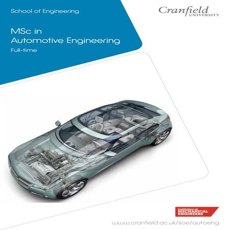 Automotive Engineering MSc