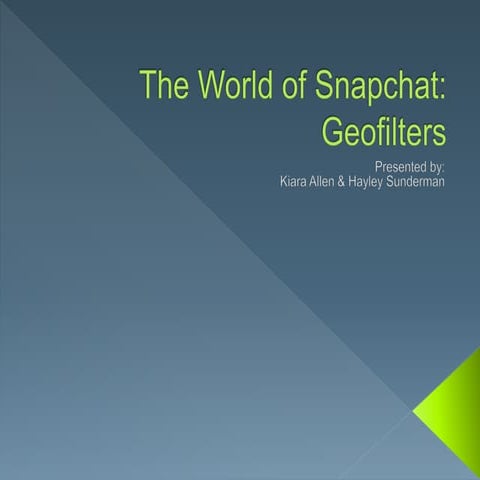 The World of Snapchat