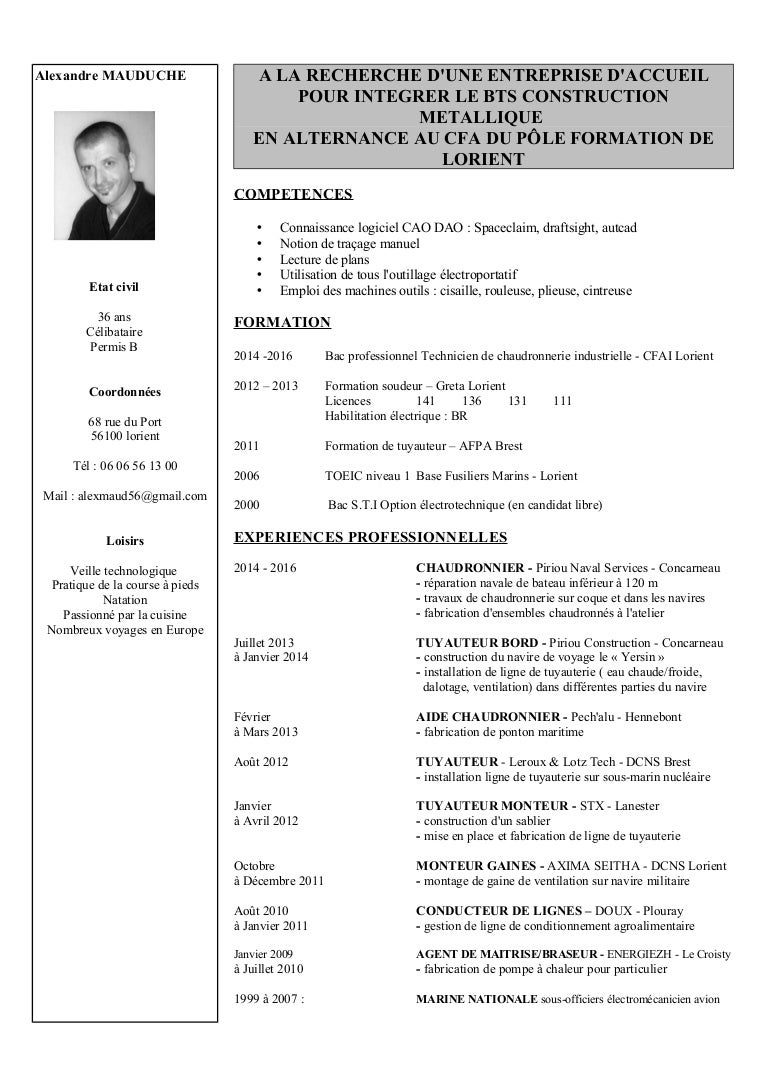 Lettre De Motivation Technicien De Laboratoire Lycee Kronis M