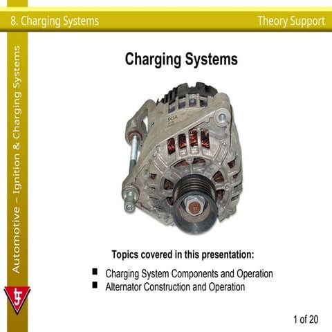 8Charging system notes for automotive st