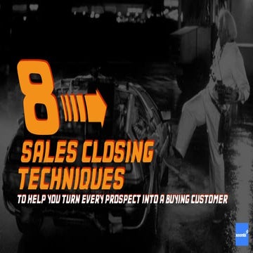 8 Sales Closing Techniques