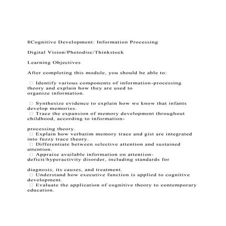 8Cognitive Development Information ProcessingDigital Visi.docx