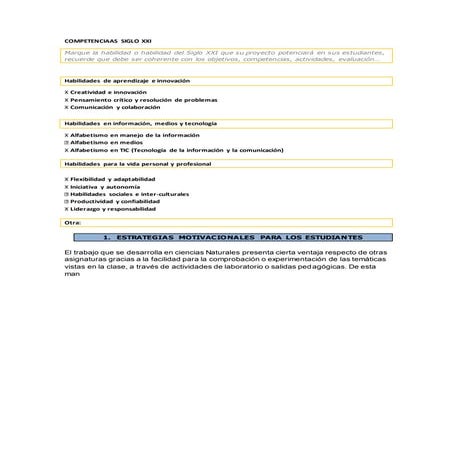 Competencias siglo xxi