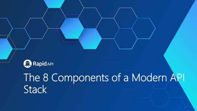 INTERFACE, by apidays  - The 8 Key Components of a Modern API Stack by Iddo G...