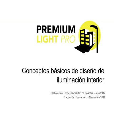 Conceptos básicos de diseño de iluminación interior | PDF