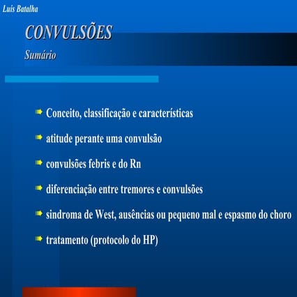 8 Convuls%F5es | PPT