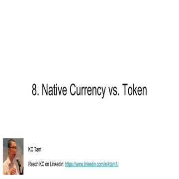 Ethereum: Native Currency and Token