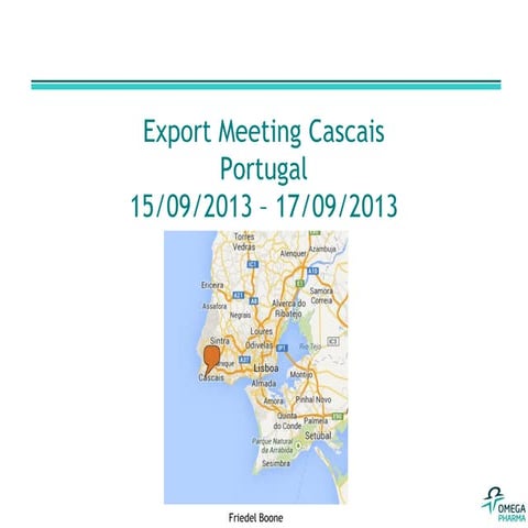 Presentation Export Meeting Cascais