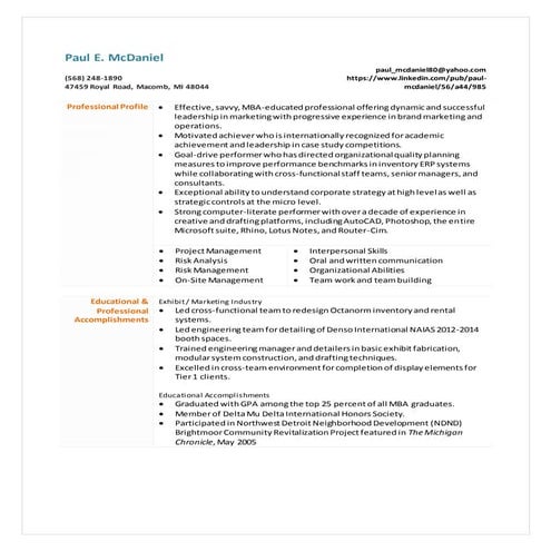 Paul_McDaniel_Resume
